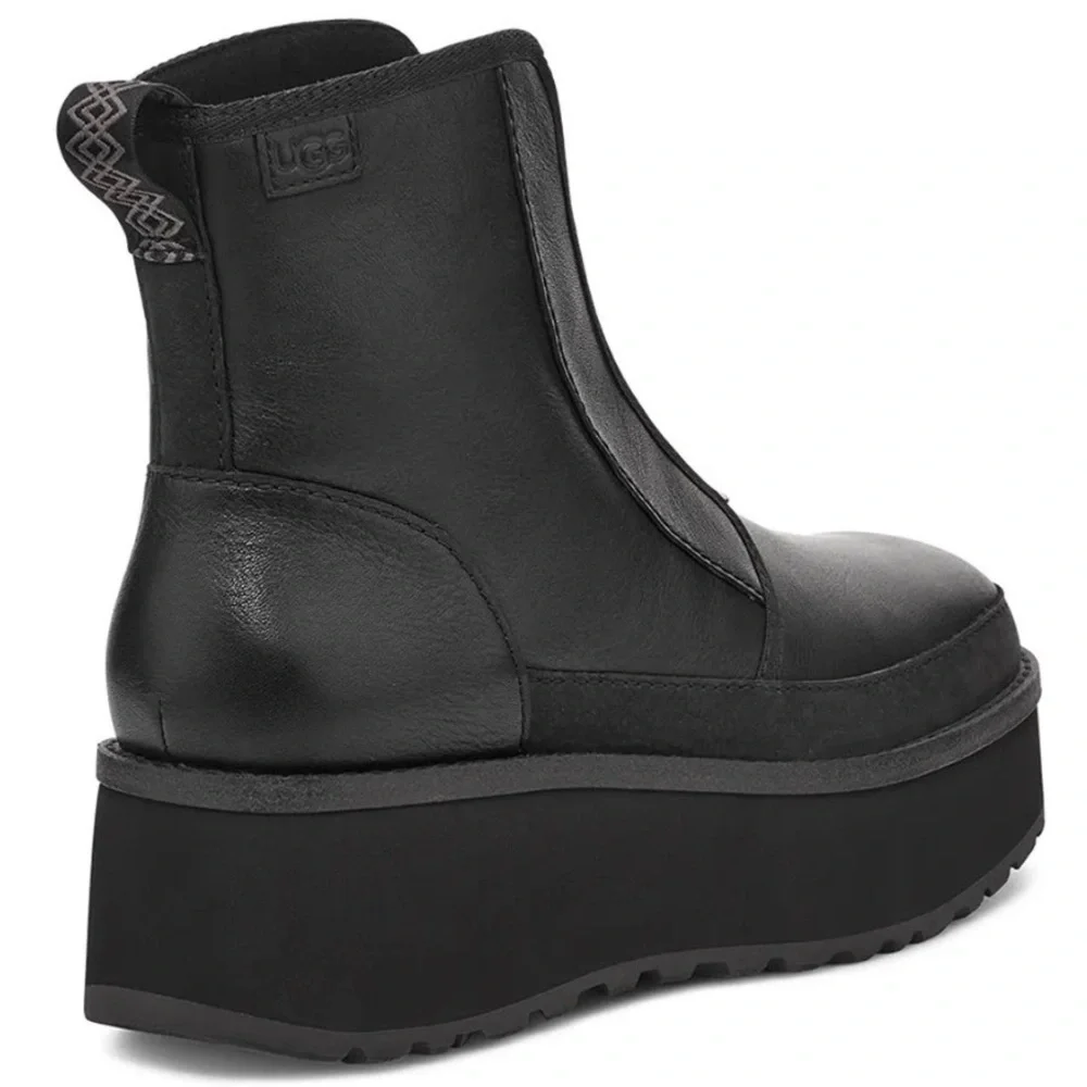UGG Women's Black Platform Boots - Picture 1 of 16